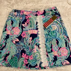 NWT, Lilly Pulitzer Daphne skort, Size 6